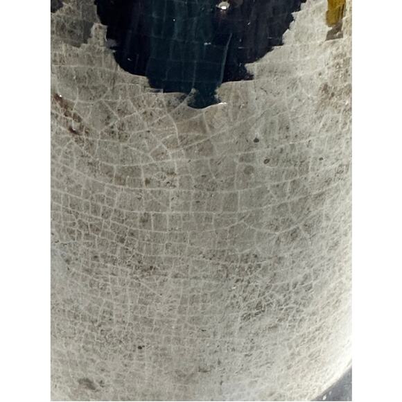 Antique Bennington Rockingham Tall Earthenware Pottery Pitcher-Excellent! - Picture 10 of 11